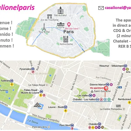 Appartamento Casalionelparis : Your In The Heart Of *